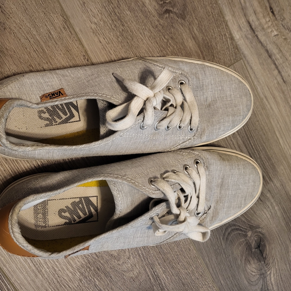 Vans Gray Classic Low-Top Sneakers